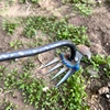 2 in 1 Garden Weeder Rake Tools Manual Weed Grass Rooting Shovel Manganese Steel Loosening Soil Digging Agricultural Tool 2
