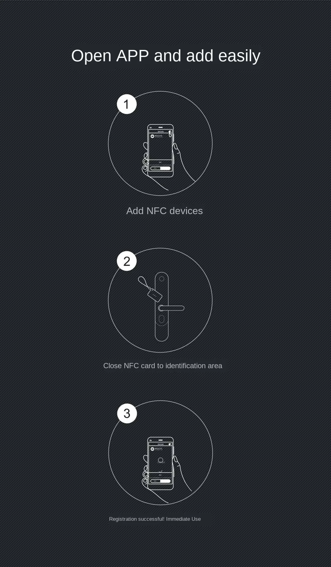 N200 N100 Smart Door Lock Fingerprint Locks For Bluetooth Password NFC Unlock Mi