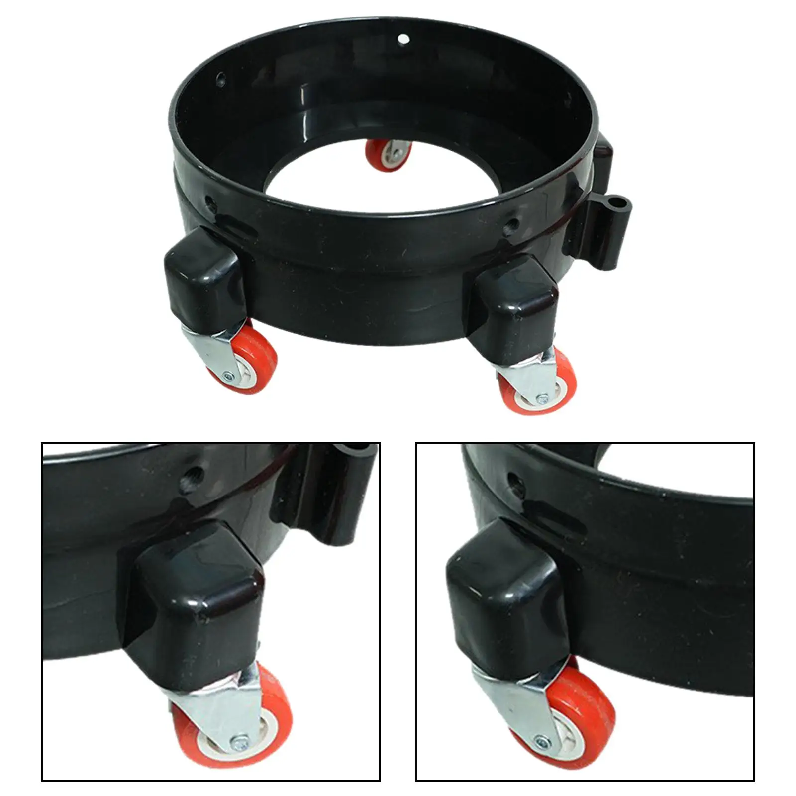 Swivel Casters Automotive Waxing Car Wash Rolling Bucket Dolly for Cleaner Schools Cleaners Trucks Construction Workers Waxing