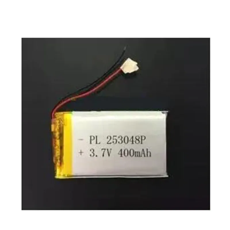 

2Pcs/Lot 253048 3.7V 400Mah Polymer Lithium Rechargeable Battery For Smart Card