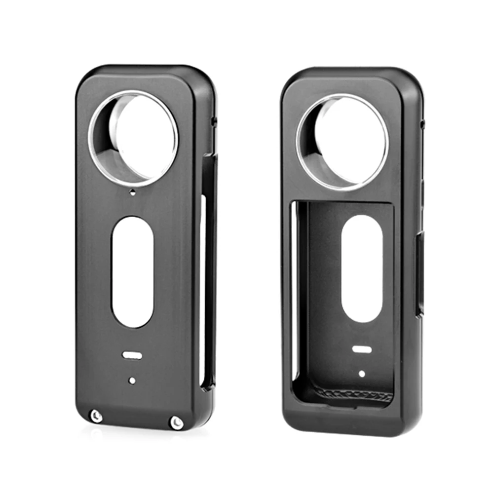 나사 달린 알루미늄 합금 보호 토끼 케이지, 금속 토끼 케이지 보호 커버, Insta360 X3 용 스포츠 카메라 액세서리