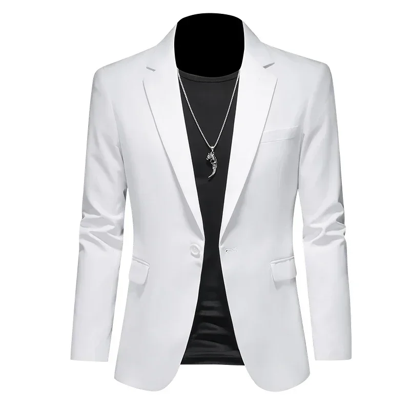 Fashion Men's Business Casual Blazer for Suit Jacket