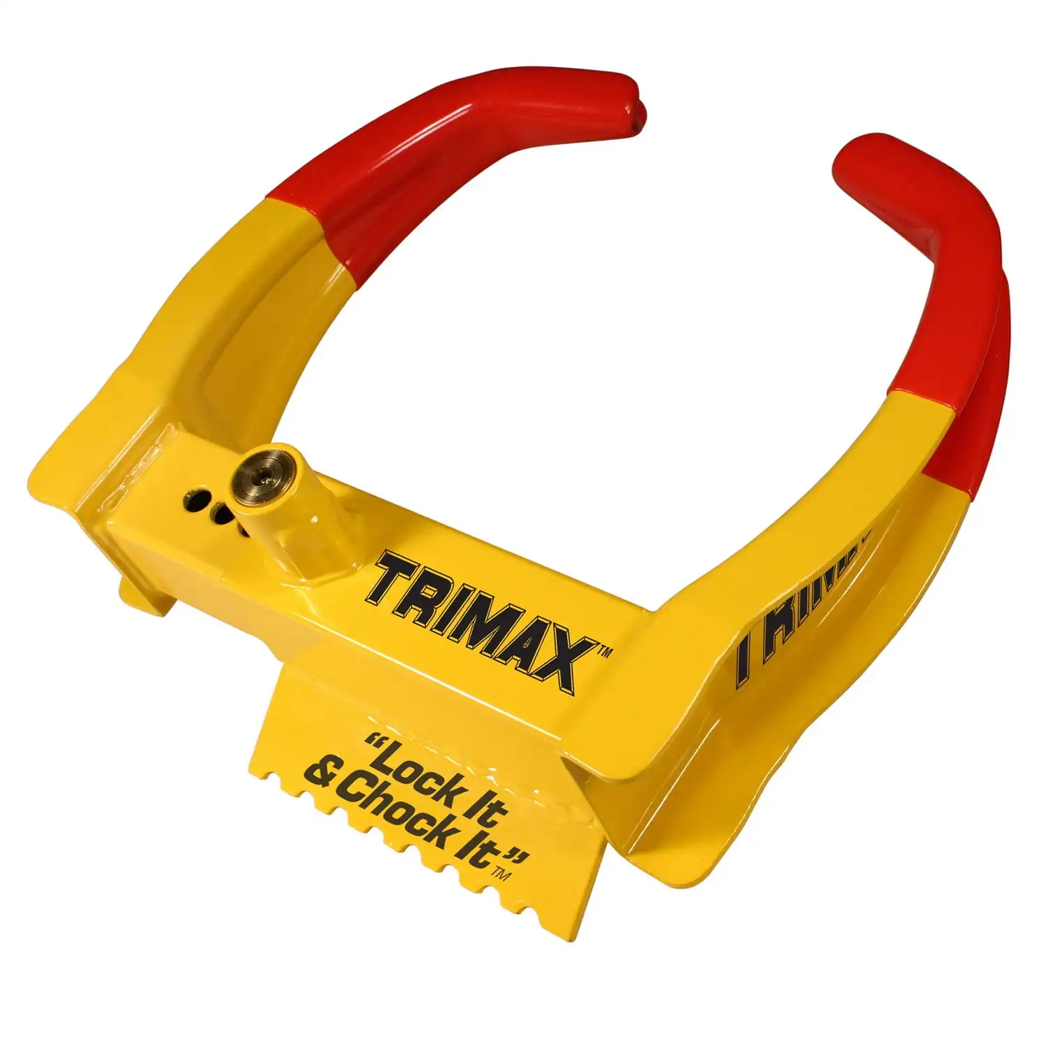 

TRIMAX TCL65 Deluxe универсальный колёсный замок, желтый/красный