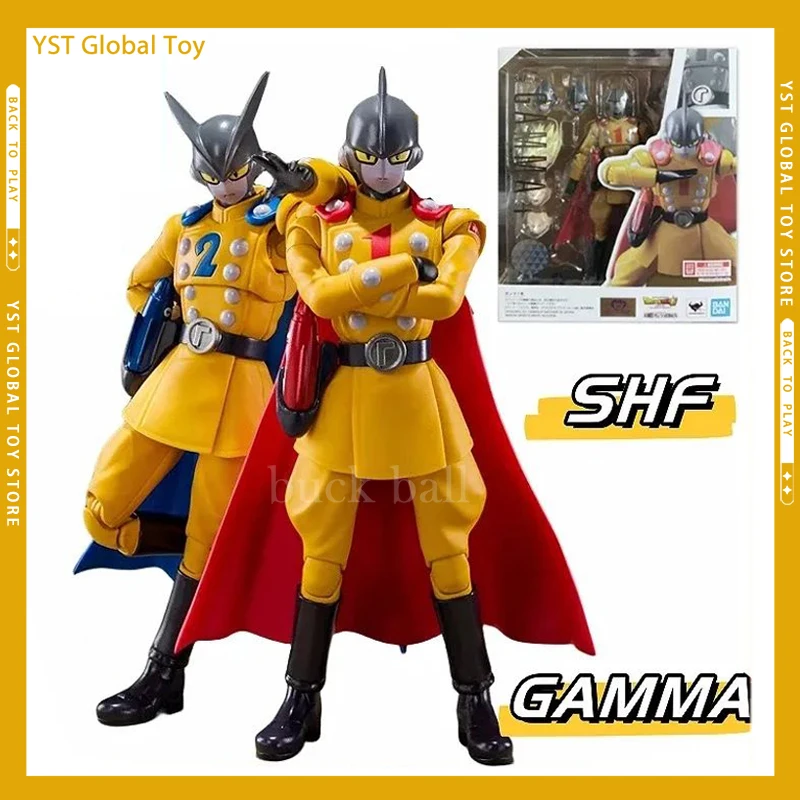 

Original Dragon Ball Z S.H.Figuarts Super Hero GAMMA 1 GAMMA 2 Anime Figures PVC Collectible Model Toys Ornaments Kids Gifts