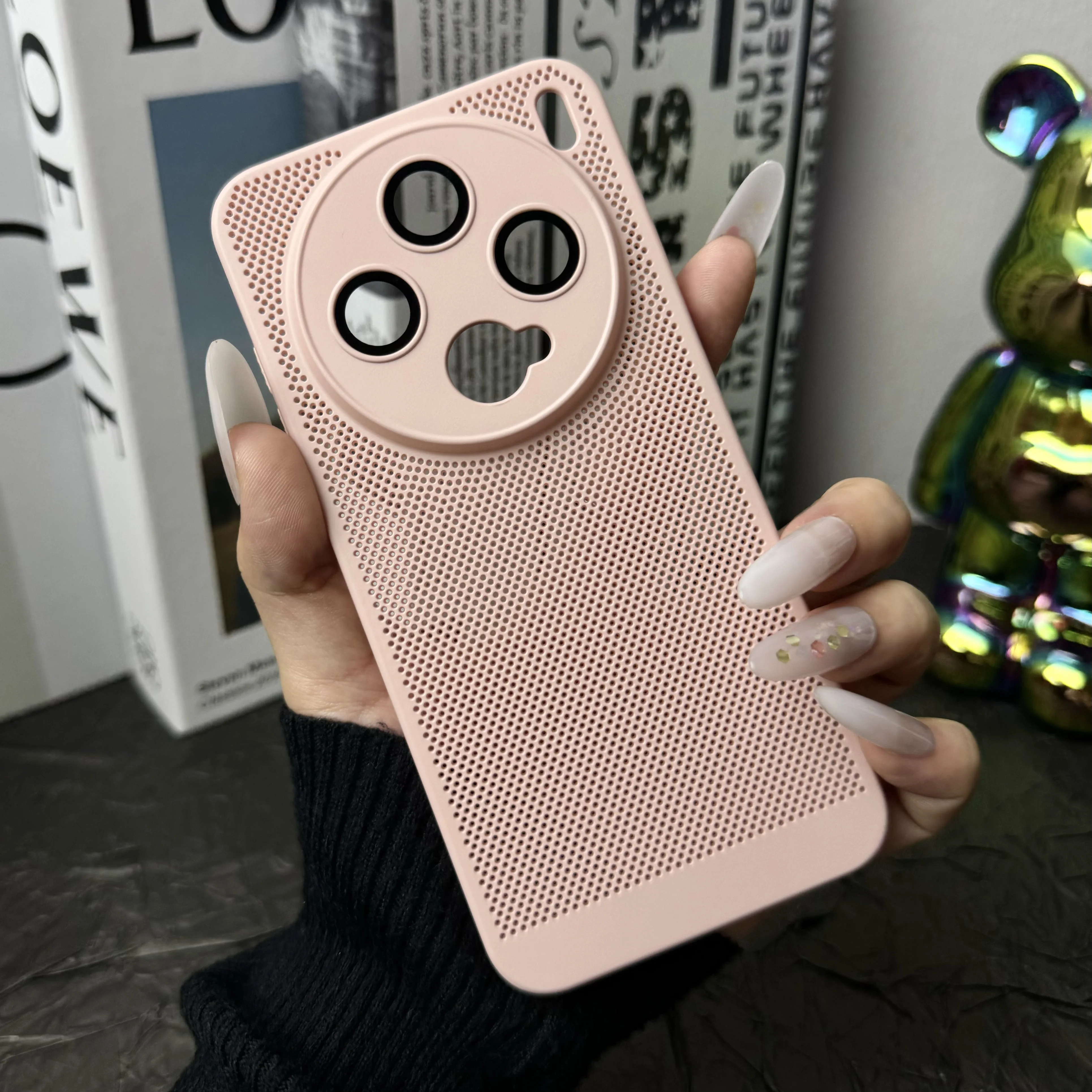 Ultra Thin Breathable Heat Dissipation Case with Camera Film Protection