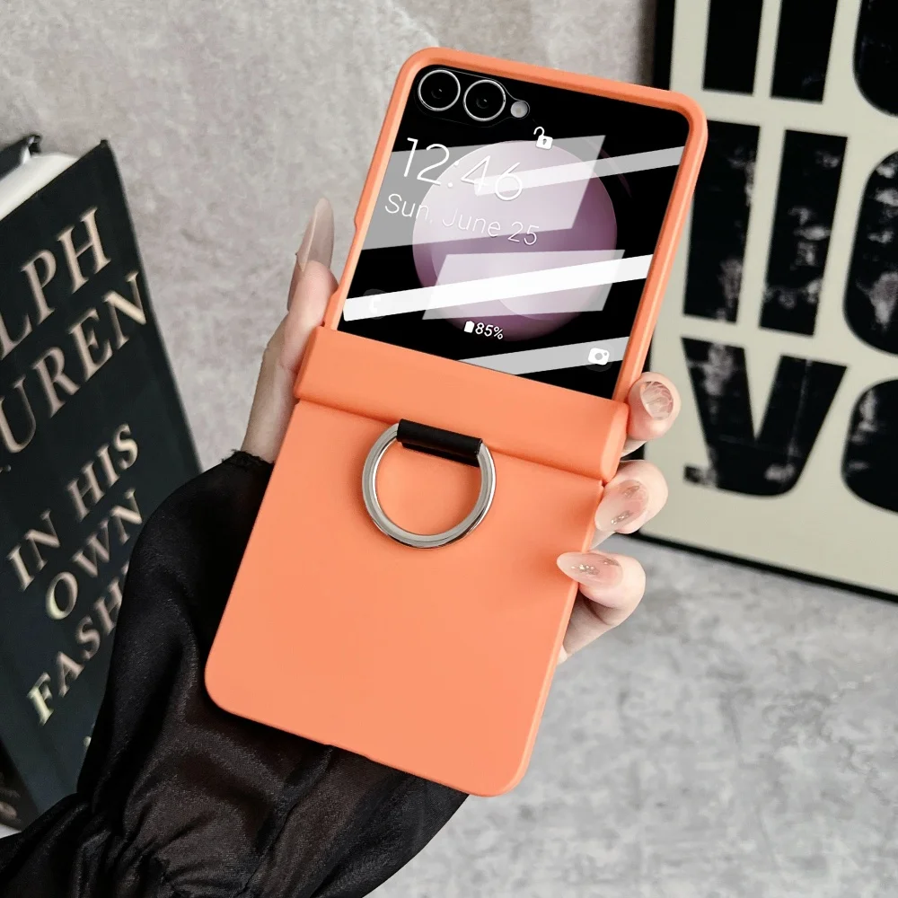 Sleek Matte 2-in-1 Hinge Protective Case with Screen Film