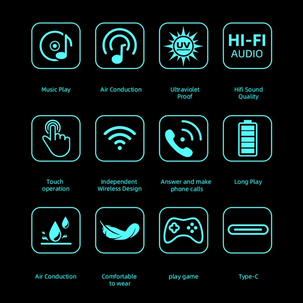 AI Smart Translate Eyeglasses BT 5.4 Call Intelligent Translator Glasses 144 Languages Audio Music Call Sunglasses for Men Women