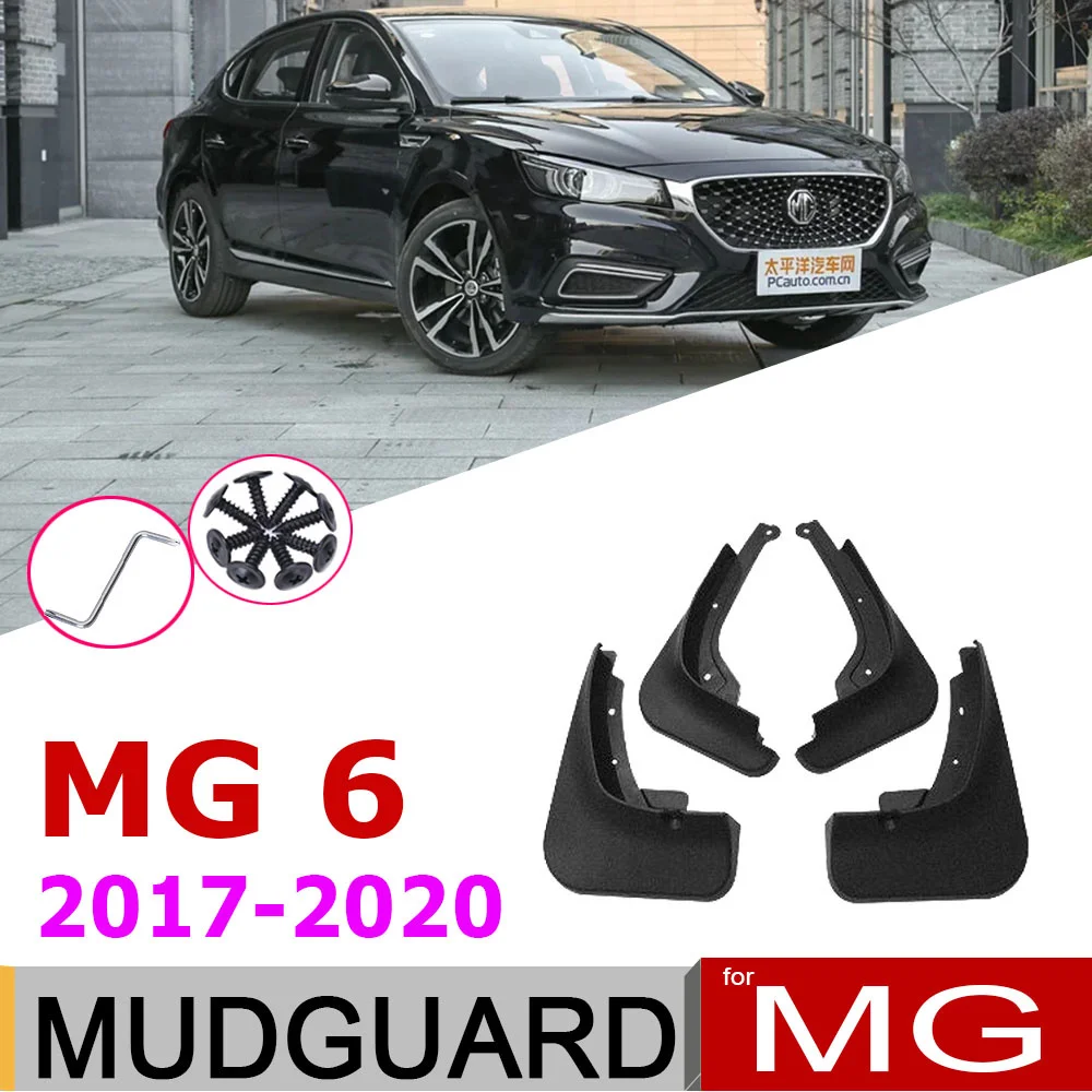 

Фонарь для MG 6 MG6 2rd Gen 2020 ~ 2017, передний, задний, 4 шт., брызговики от грязи