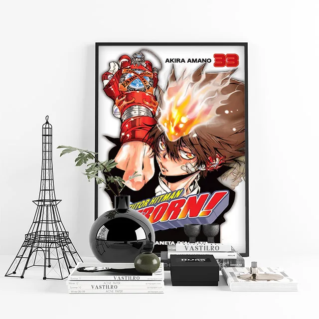  TECHCLOUDS Katekyo Hitman Reborn Anime Poster Canvas Prints  Classic Popular Anime Characters Posters Poster Wall Art For Home Office  Bedroom Decorations Unframed 27x16 : Everything Else