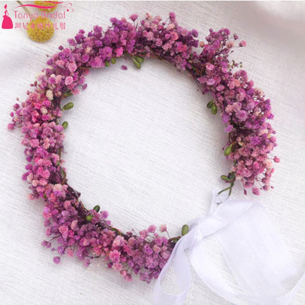 Blush Fairy Bridal Headwear Flowers Luck Star Two Color Bohemian Accessories cheap China ZH015