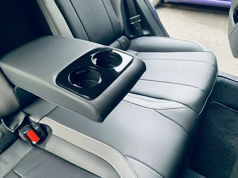 For Subaru Crosstrek Impreza 2023 2024 Car Accessories Rear Seat Drink Cup Holder Chrome Trim Cover Bezel Surround Frame Styling 3 For Subaru Crosstrek Impreza 2023 2024 Car Accessories Rear Seat Drink Cup Holder Chrome Trim Cover Bezel Surround Frame Styling 3