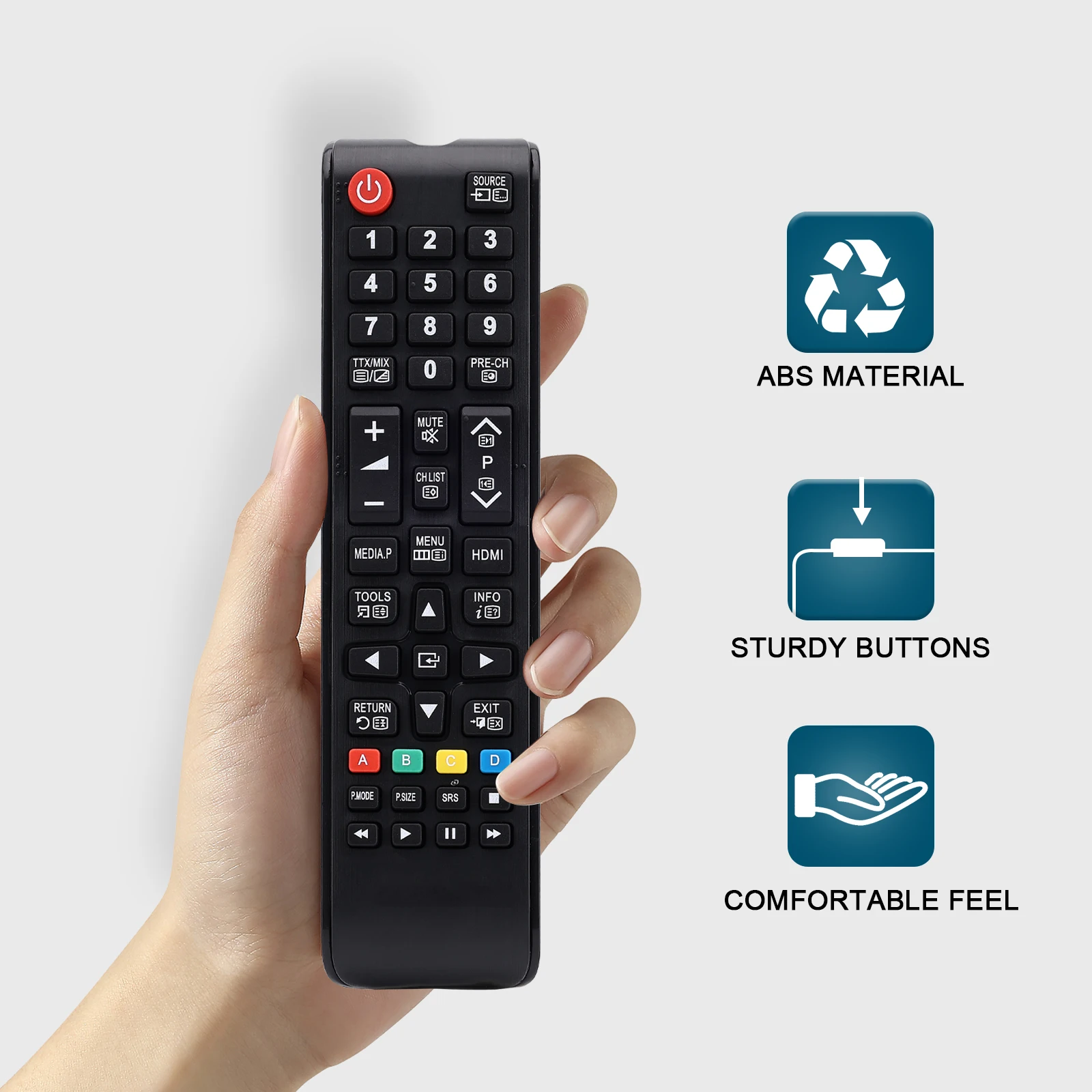 Universal Samsung Tv Remote Samsung Smart Tv Led Lcd Hdtv Qled Suhd Uhd 4K 3D