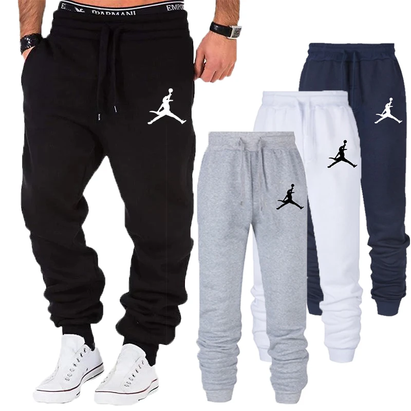 

New Printed Fashion Casual Jogger Pants Men Fitness Gyms Pants Outdoor Sweatpants Running Pants Mens Trousers S-4XL