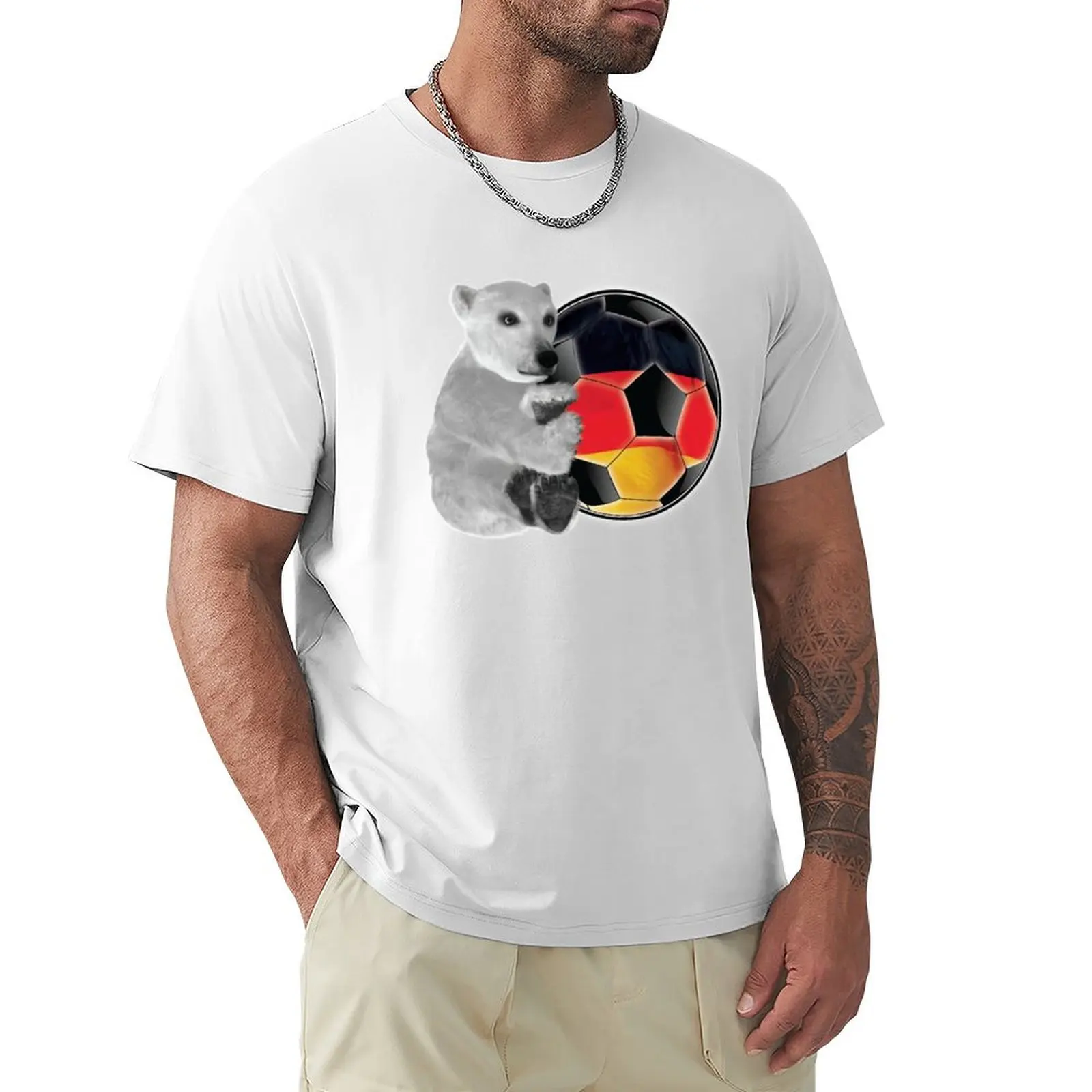 

Teddy loves soccer - Germany T-shirt sublime new edition men t shirts