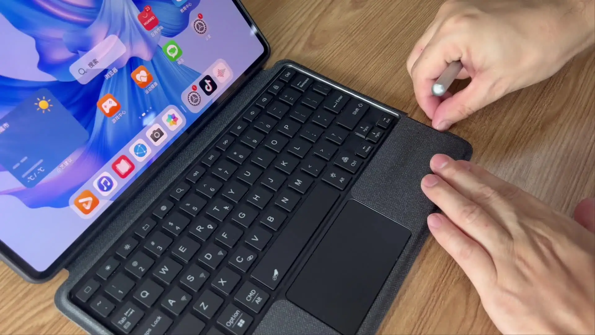 Detachable Magic Keyboard Case For OPPO Pad 4 PRO 2025 Cover OPPO