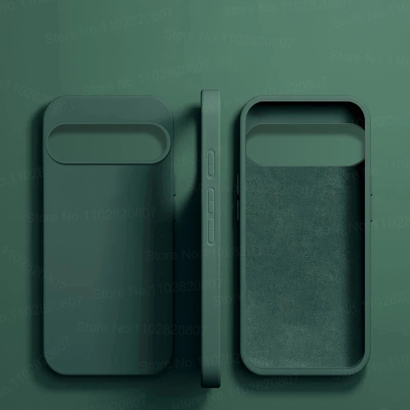 حافظة فاخرة من السيليكون السائل لهاتف جوجل بيكسل 9...