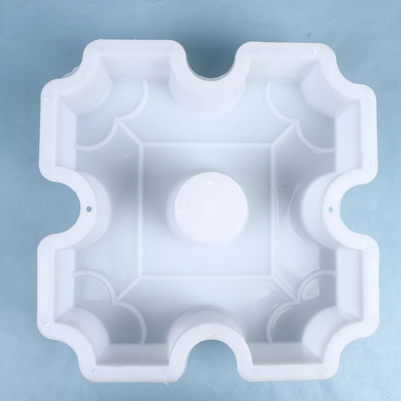 Brick Path Mold DIY Path Maker Mold Middle Of Hole SHape Garden Concrete Plastic Paving Pavement Walkway Molds