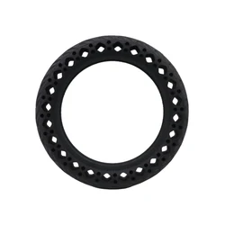8.5 Honeycomb Shock Absorber Red Electric Scooter Tire - Durable Solid Rubber (1pcs black)