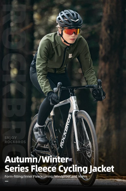 Fietskleding Mtb Kledij Winter Heren Winter Thermische Fleece