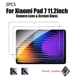 Premium HD Tempered Glass Screen Protectors - 2 Pack (2PCS PAD7 11.2)