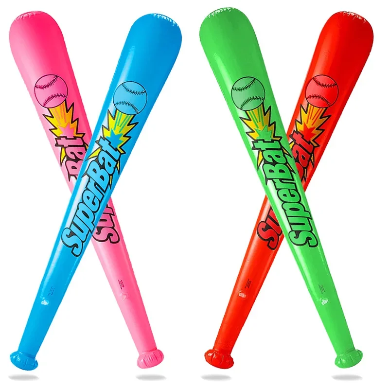 6Pcs/Set Inflatable Baseball Bat Inflatable Hammer Stick Balloon Toy Carnival Party Kids Birthday Gifts Pool Water Game Toy 5