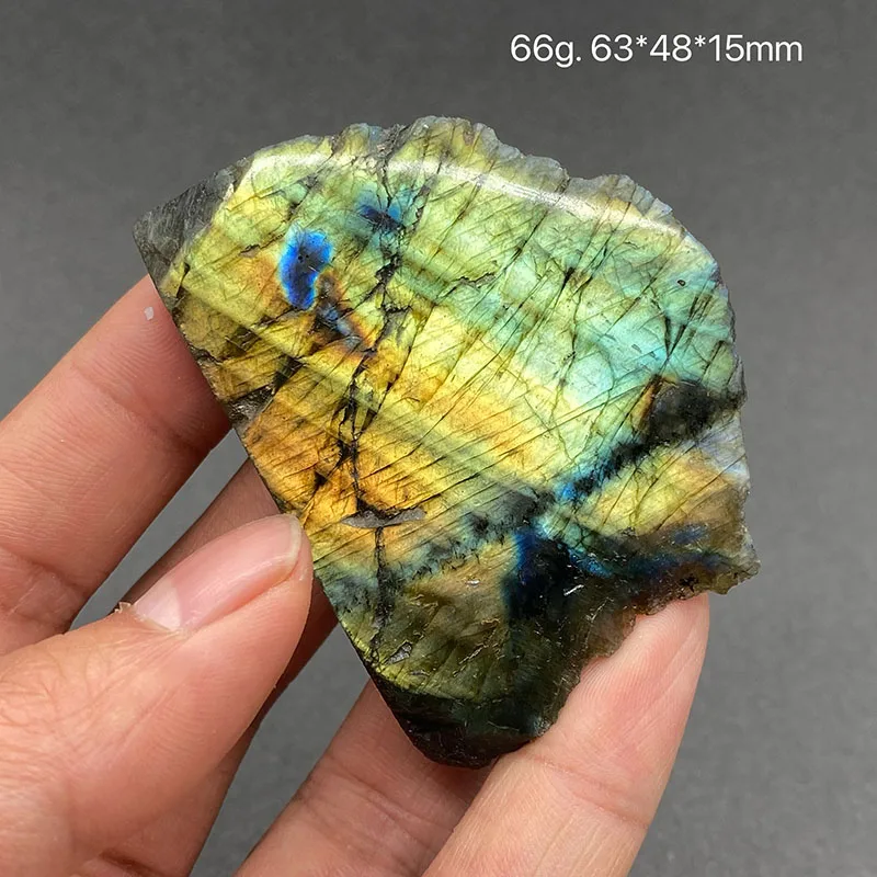100%  Natural Labradorite Mineral Specimens Stones and Crystals Healing Crystal Collection