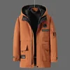 2024 Winter Jacket Men's Plus Size Parkas Fur Collar Coat 9XL 10XL Padded Down Jacket Thicken Warm Long Hooded Jackets Outerwear 4