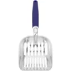 Pet Cat Litter Scoop 35X13.5X5Cm Ergonomic Handle Stainless Steel Sifting Scooper For Clumping Sand Waste Poop Sifting 6