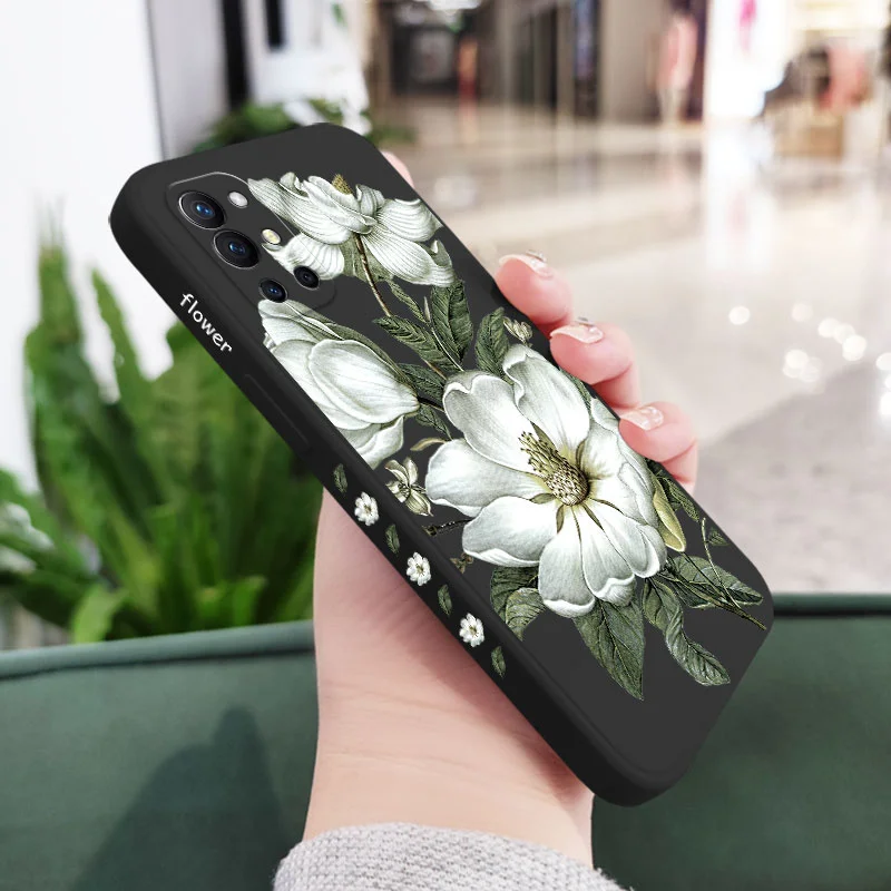 Wild Flowers Liquid Silicone Phone Case