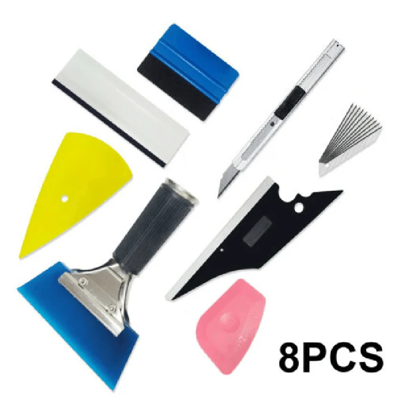 8-Piece Set Of Protective Film For Automotive Glass, Used For Window Glass Packaging