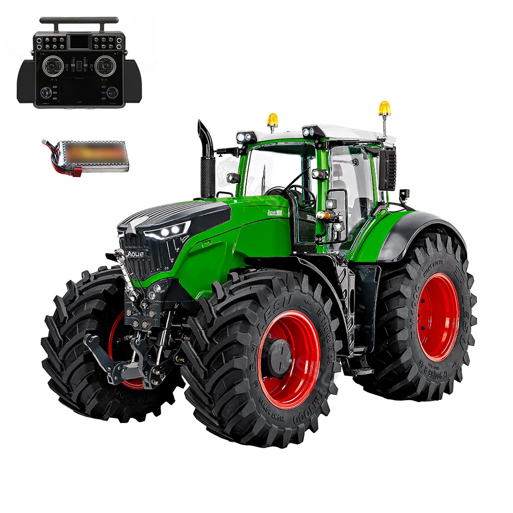 LESU 1050 RC Tractor 1/14 Metal Chassis Truck RTR Sound Light System Ready to Run Remote Control Vehicle Toy Model Gifts 4