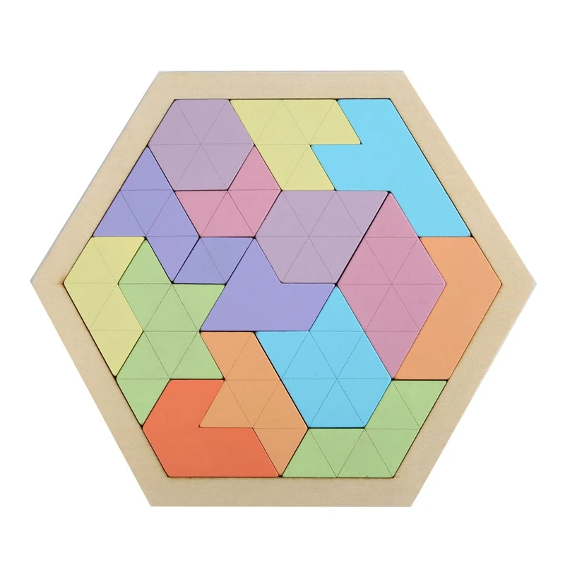나무 다양한 퍼즐 어린이 Tangram 3-6 세 소년 소녀 퍼즐,  퍼즐 조기 교육 완구