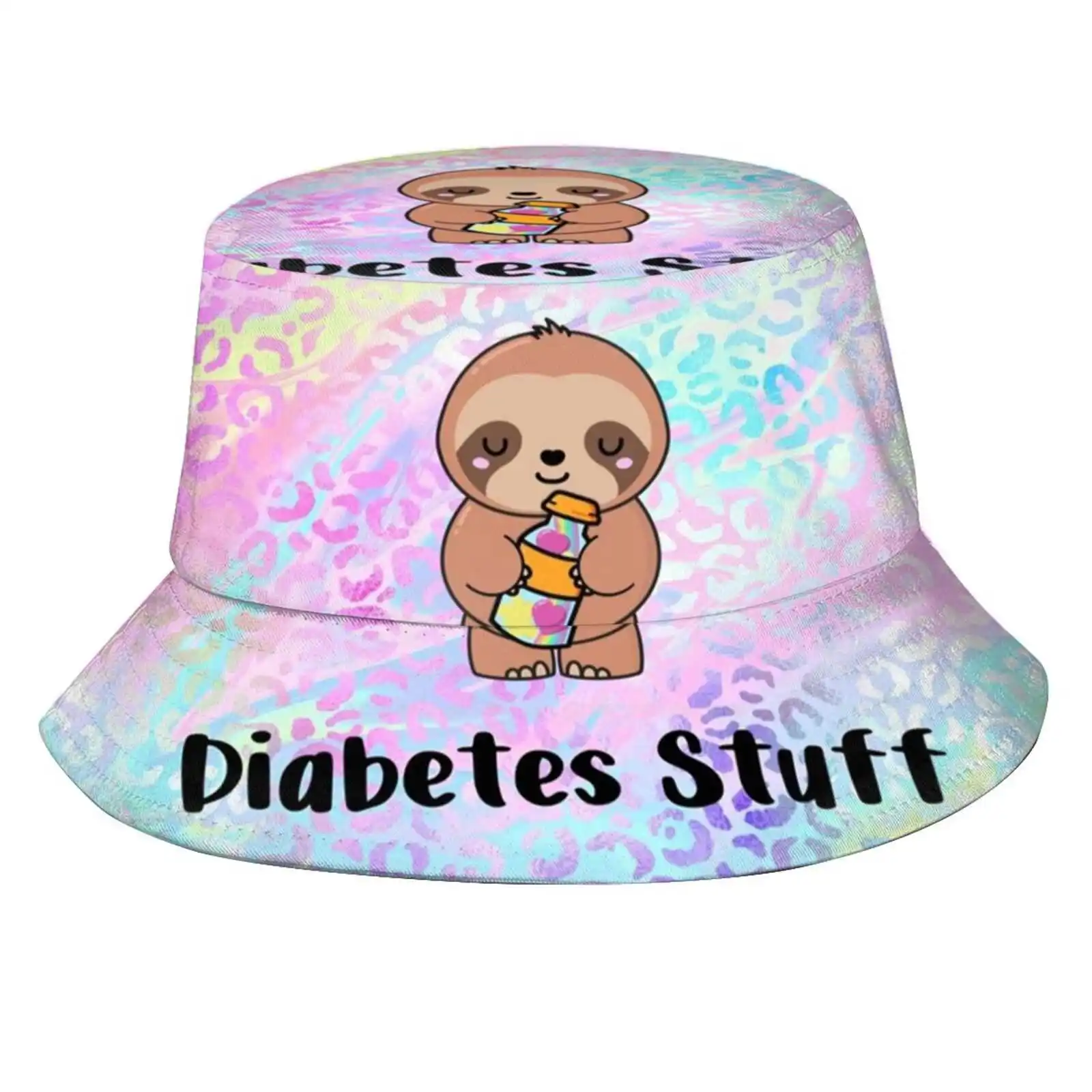 Bright Diabetes Stuff Kit Borse T1D Bradipo Freestyle Libre, Regalo Per Le Persone Con Diabete Unisex Moda Donna Uomo Traspirante