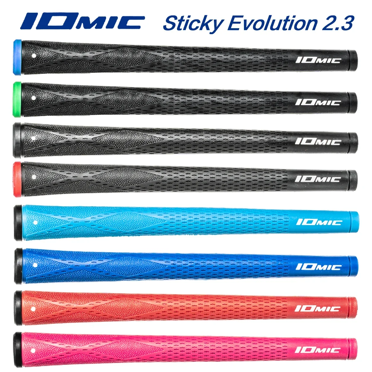 

10PCS/set NEW Golf Grips Iomic Sticky 2.3 Universal Rubber Super Club 8 Colors Choice