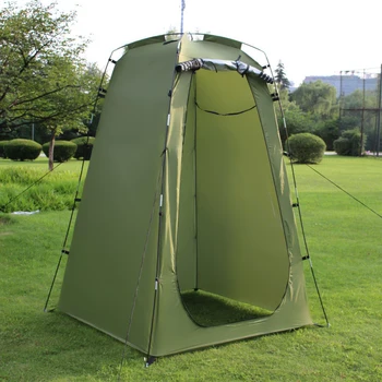 Outdoor Privacy Shower Tent Waterproof Changing Room Shelter for Camping Hiking Beach Toilet Shower Bathroom Camping Tent 6