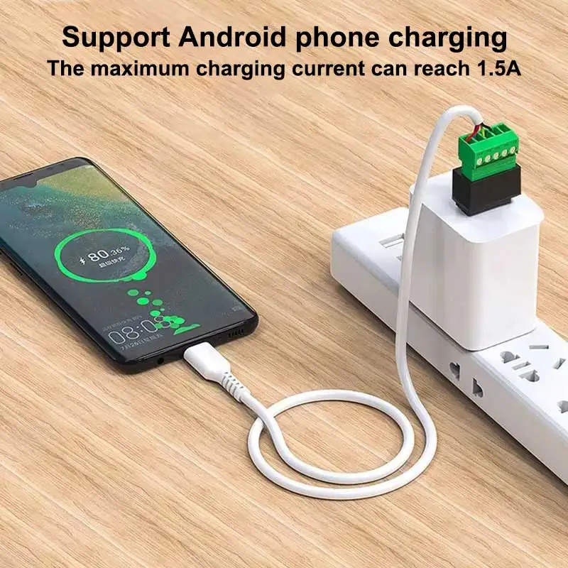 Enhanced USB 2.0 Connector with Screw Terminal Adapter