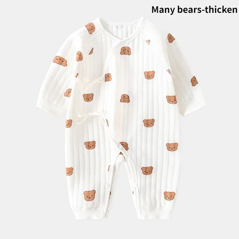 Bear Cotton Baby Jumpsuit 6