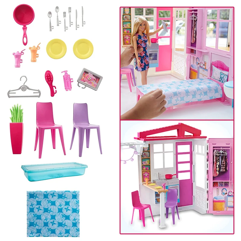 Barbie Casa Glam C/ Boneca - HCD48 - Mattel - Real Brinquedos