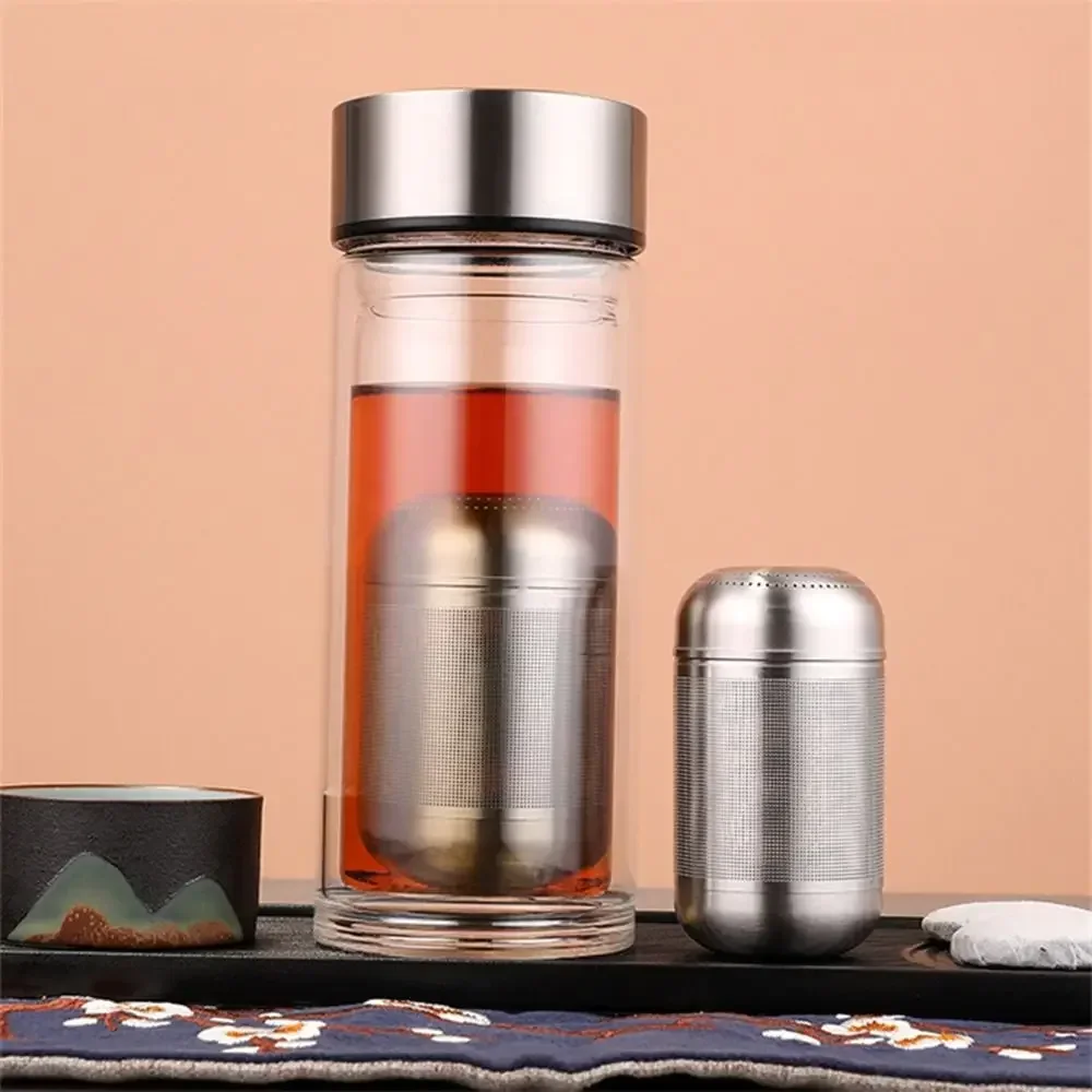 Stainless Steel Tea Infuser Tea Leaves Spice Seasoning Ball Strainer Teapot Fine Mesh Coffee Filter Teaware Rounded Strainer