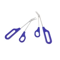 Long Handle Nail Clippers Toenail Toe Scissors Nail Care Pedicure Cutter Blue Stainless Steel Manicure Scissors Nails Care Tools 2