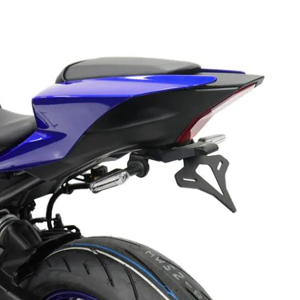 Motorcycle License Plate Holder Fender Eliminator Registration Bracket For YAMAHA R7 MT07 FZ07 R7 License Plate Holder Motorcycle License Plate Holder