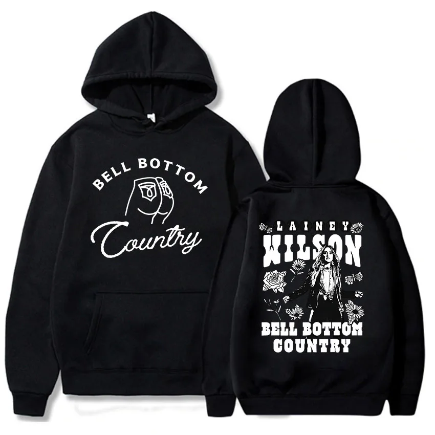 Men Hoodies for Winter Bell Bottom Country Lainey Wilson