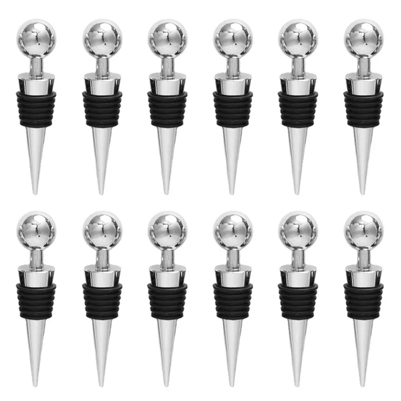 Plastic Bottle Stopper 1/5/12pcs Reusable Vacuum Sealed