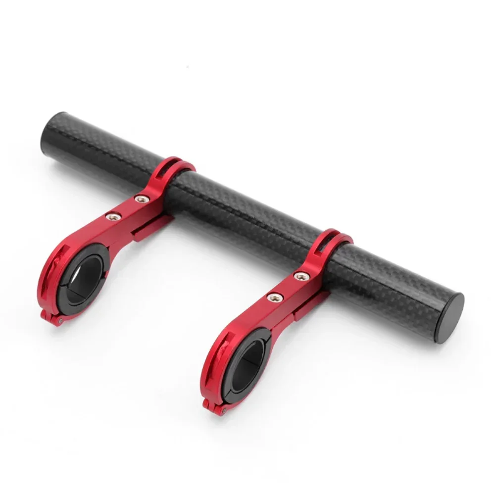 Bicyle Handle Bars Bracket Aluminum Alloys Carbon Fiber Stands Bike Headlight Computers Support Holders Cycling Extend Brackets bicycle accessories bicycle handlebar bicycle bracket