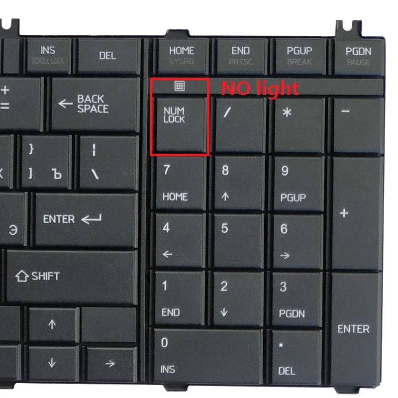 NEW Russian RU laplop keyboard FOR toshiba dynabook T350 B350 black