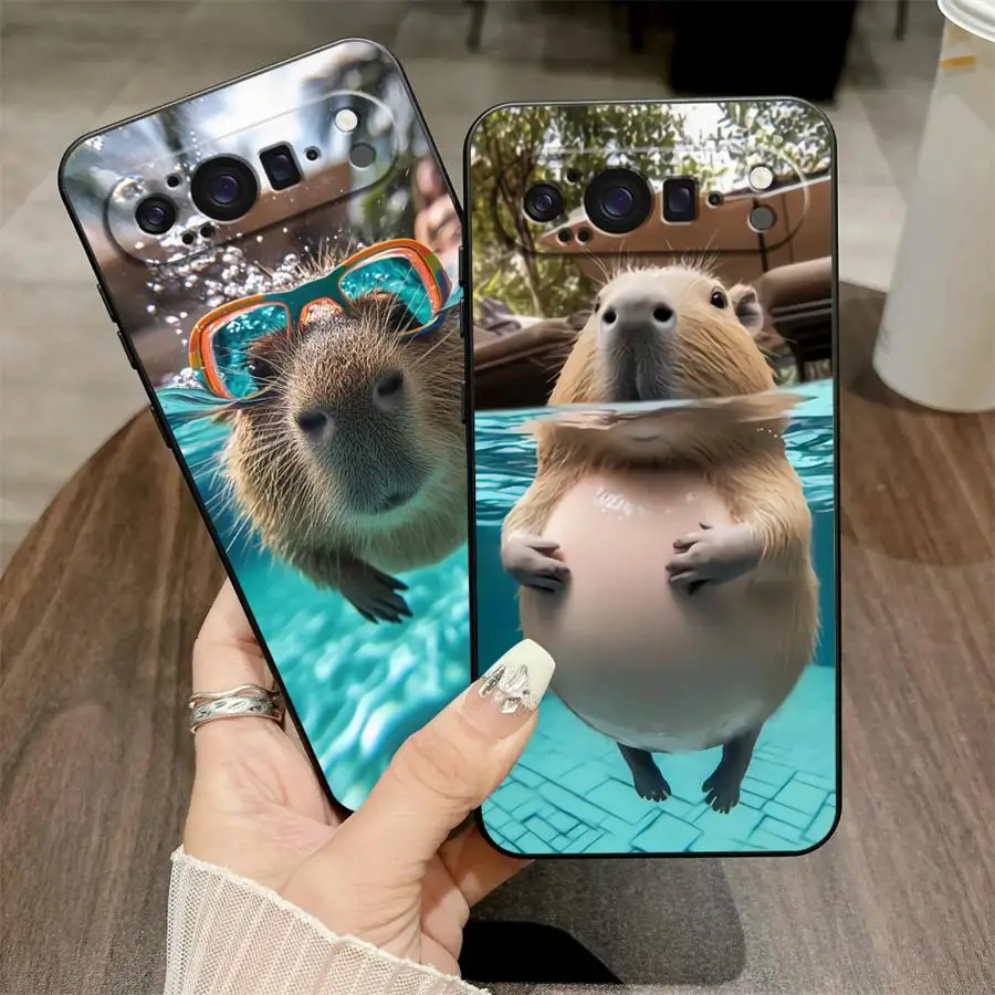 Capybara Cute Fun Phone Cover Case