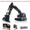 LESU 1/14 Aoue Et35 Hydraulic RC Excavator Pl18Ev Radio Control Truck RTR Model ​Light ​Servo Motor ESC Toys Gifts Thzh1401-Smt3 1
