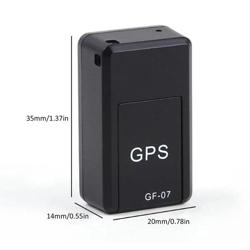마그네틱 GF-07 미니 GPS 실시간 추적 장치, 미니 자동차 휴대용 지능형 추적 장치