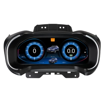 Hizpo Pantalla Digital LCD de 12.3 Pulgadas 1920*720 para el Panel de Instrumentos del Coche Renault Koleos 2016 2017 2018 2019, Modificación de Radio Automotriz, Panel de Instrumentos, Pantalla de Cabina, Velocímetro, Juego de Indicadores, Cabina Virtual, Sistema Linux 5.4, Tema Automotriz Multi-idioma 1