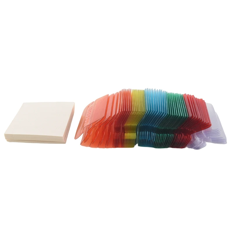 60 Pcs 2 Inch Hanging Folder Tabs And 120 Grids Inserts For Quick Identification Of Hanging Files File Inserts